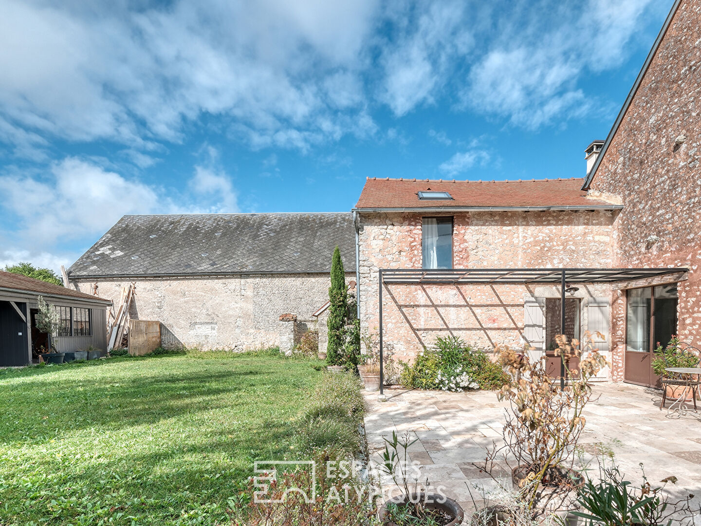 Old rehabilitated barn