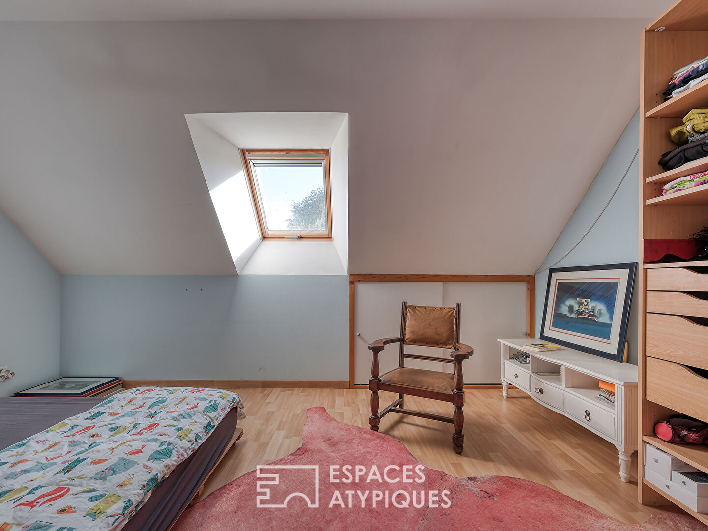 Maison contemporaine d’architecte avec jardin