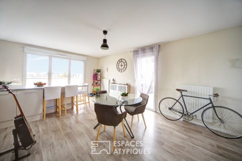 Appartement toit-terrasse contemporain