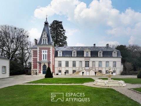 18th century castle and its converted outbuildings