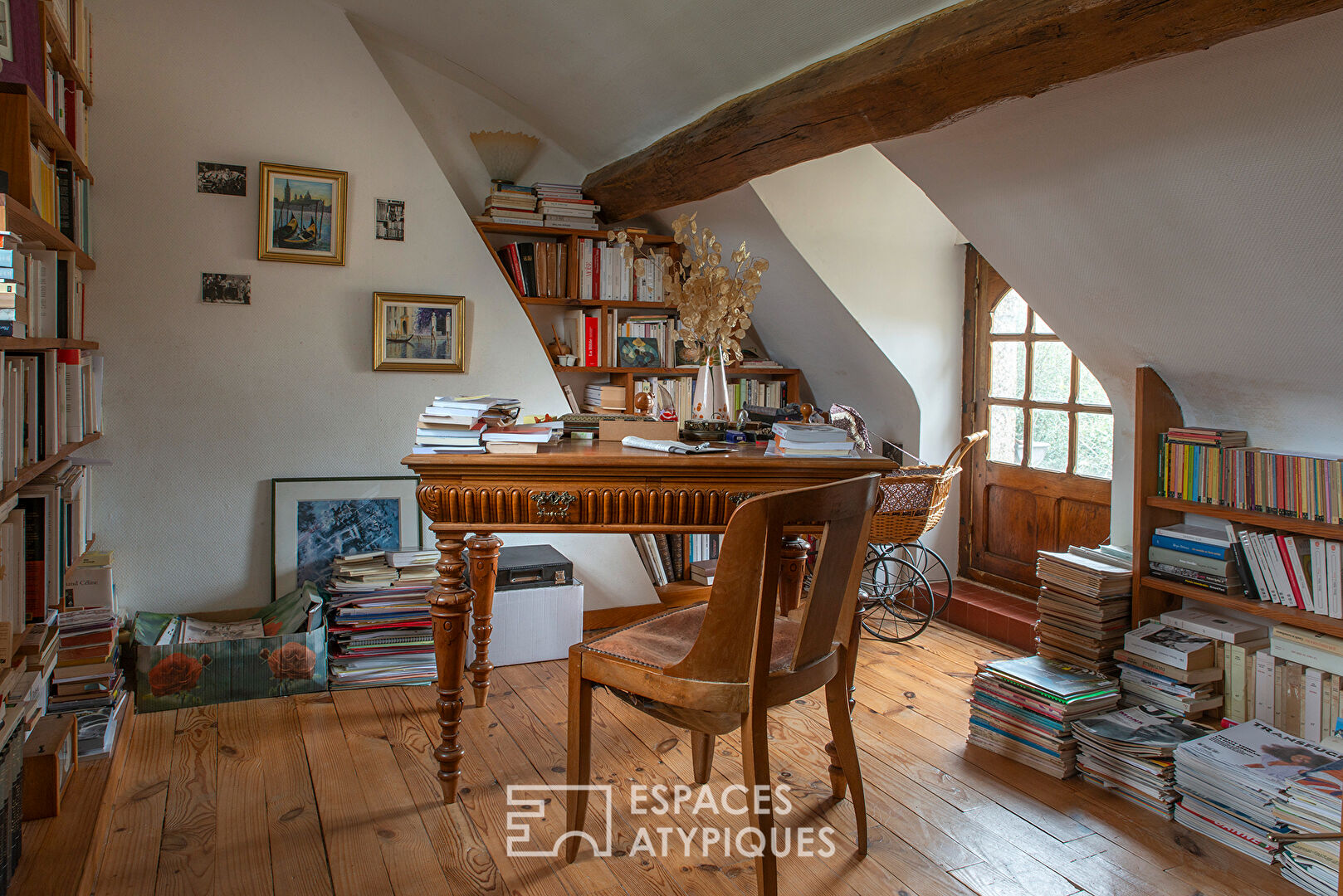 Maison en pierre esprit cottage