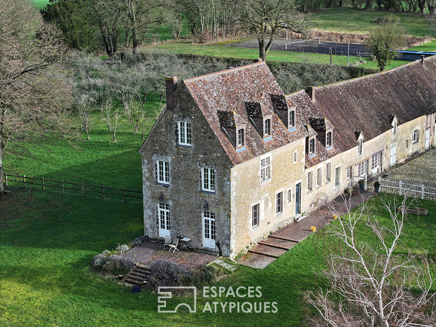 15th century manor house in the Perche countryside