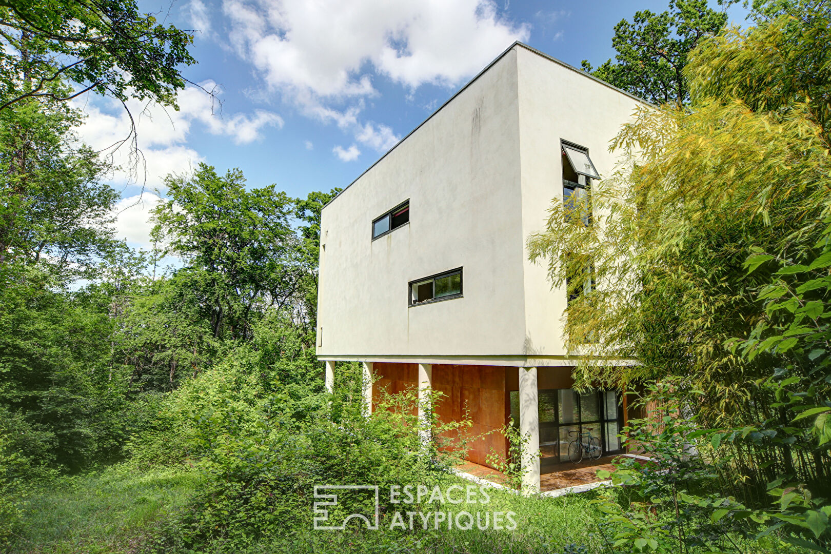 Maison d’architecte sur pilotis