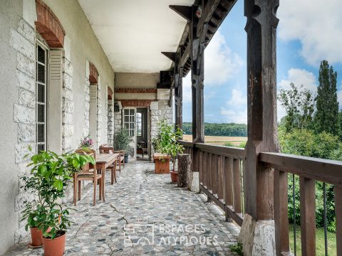 Demeure de caractère dans un écrin de verdure