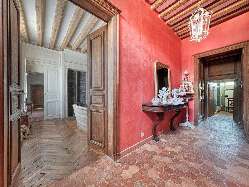 Château deux époques au coeur de sa propriété