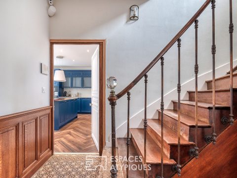 Élégante maison bourgeoise et sa piscine