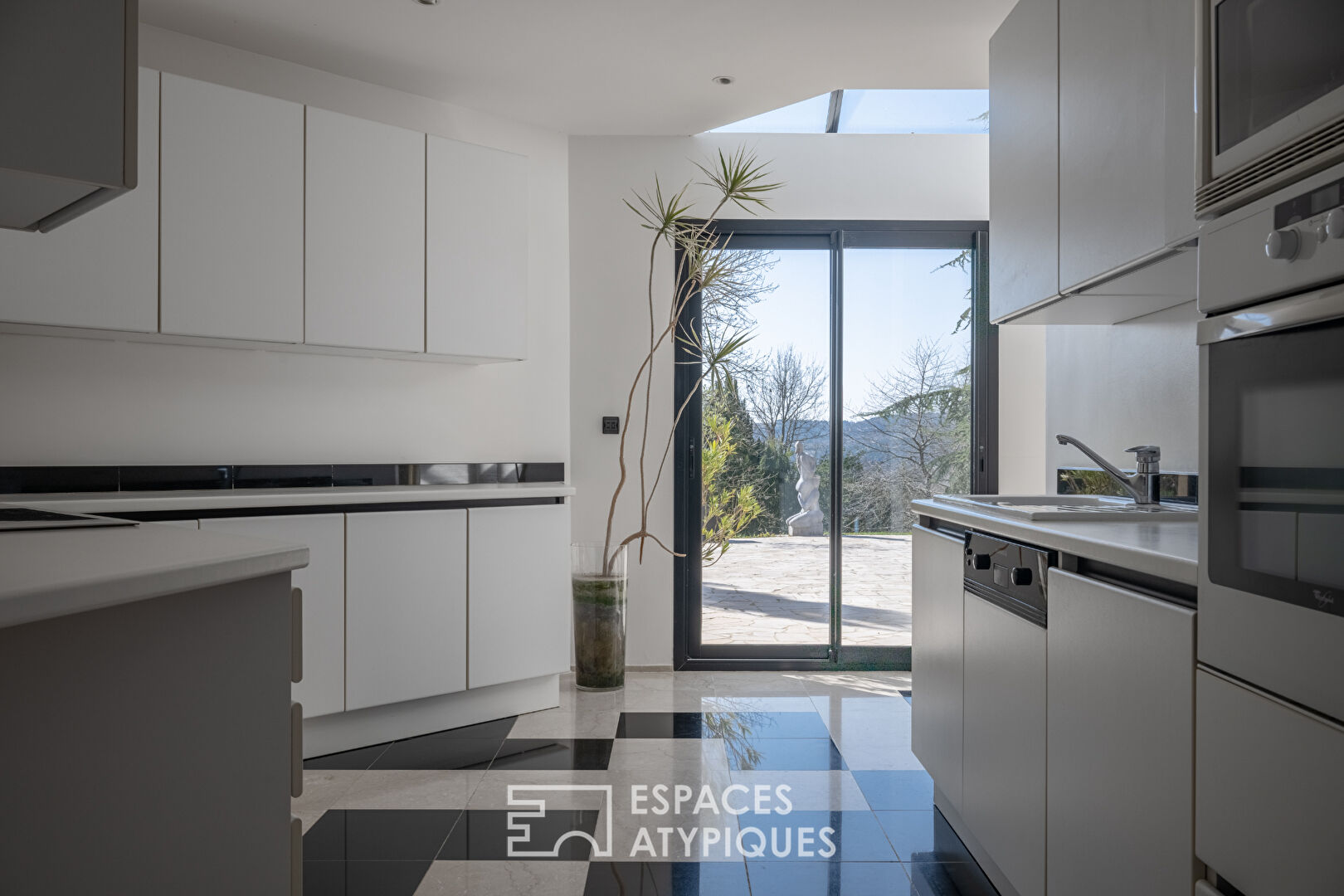 Maison d’architecte avec piscine