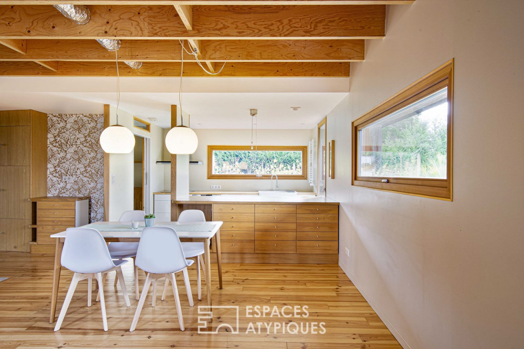 Maison d’architecte en bois