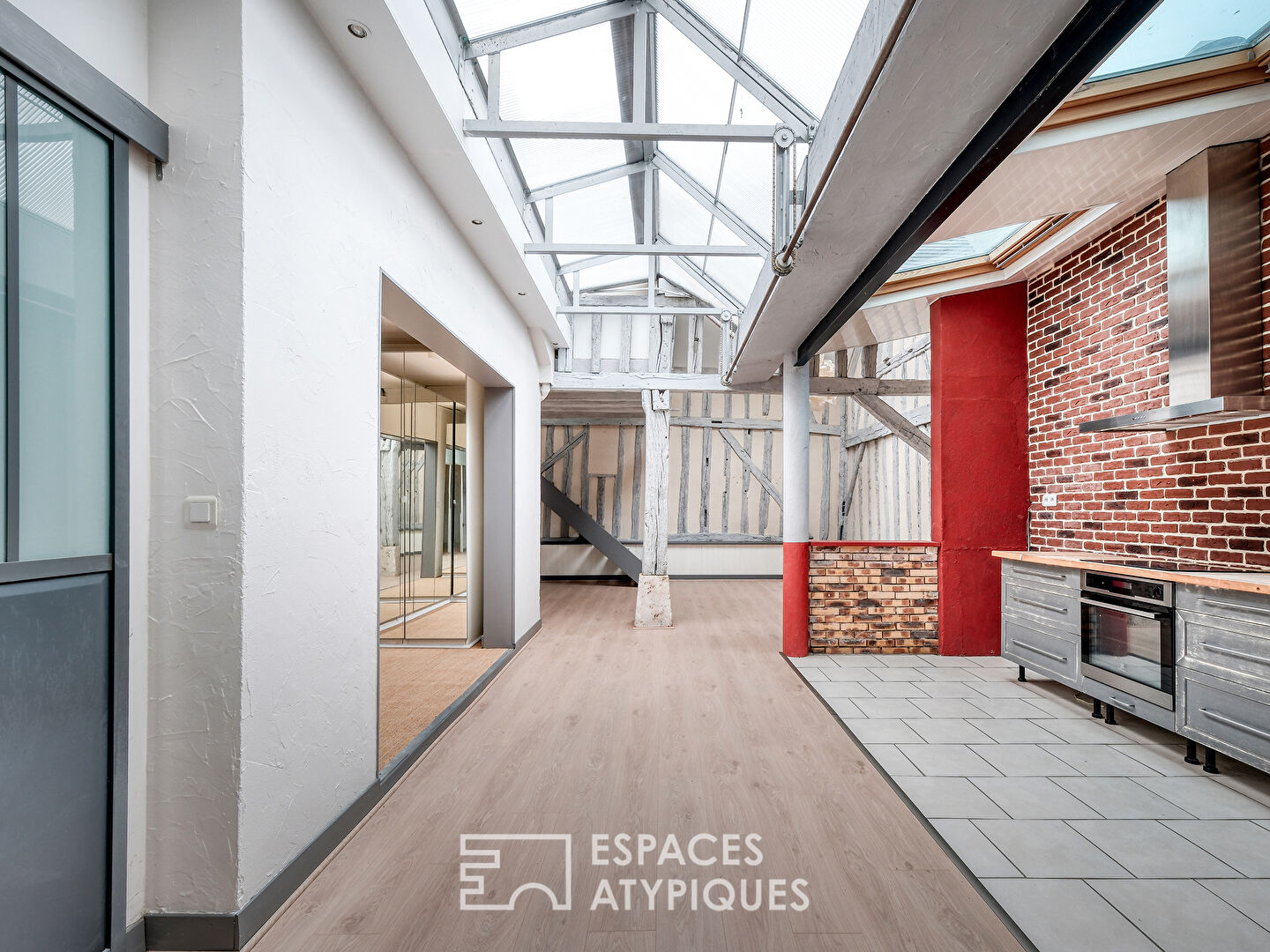 Loft à l’esprit industriel