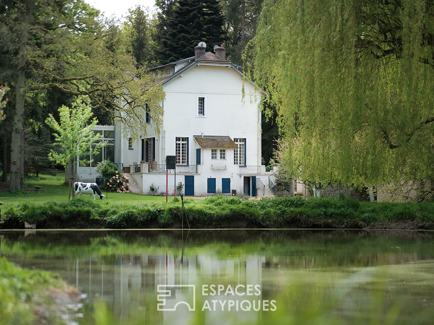 Maison bourgeoise fin 19ème au coeur de sa propriété