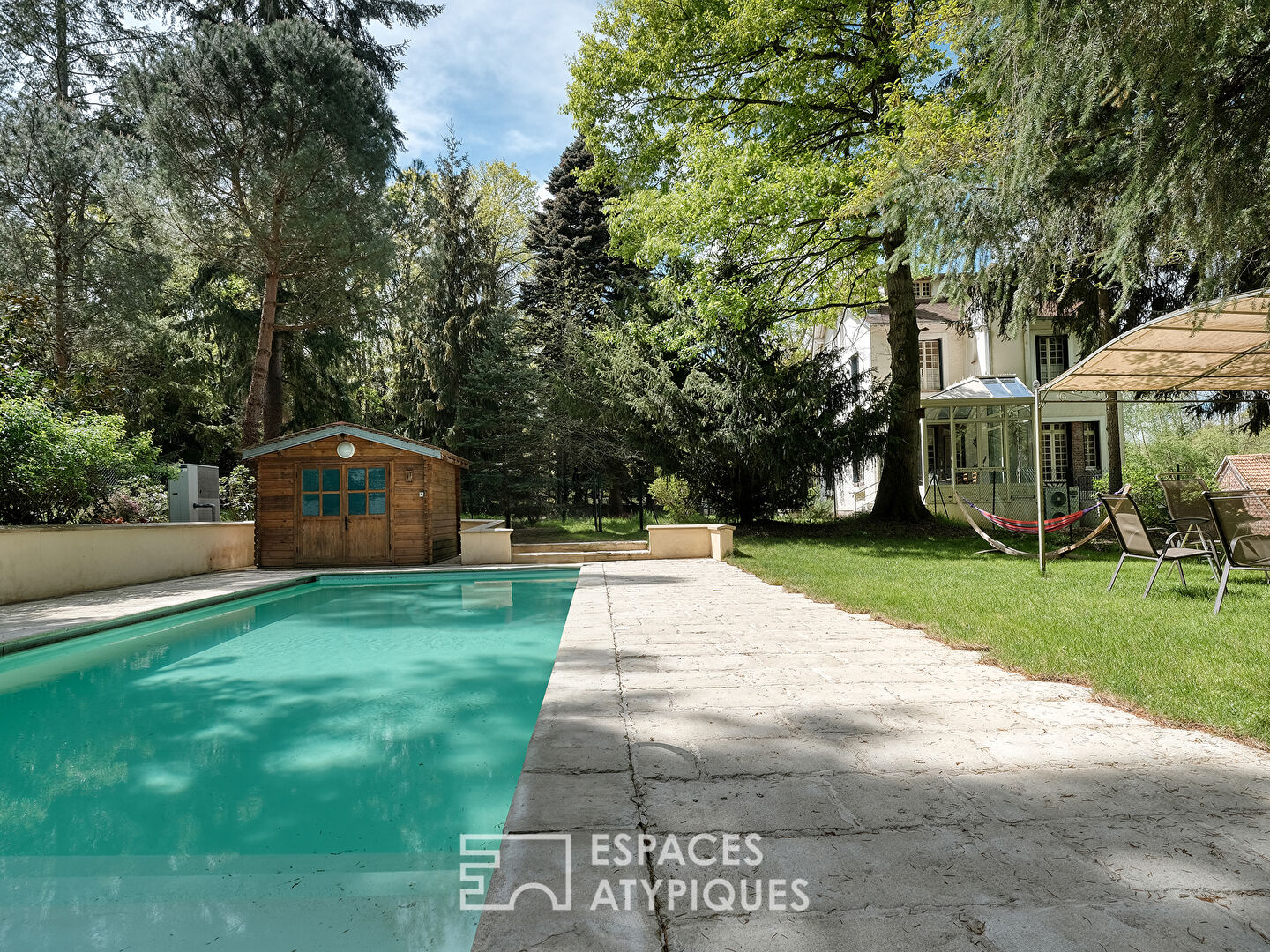 Maison bourgeoise fin 19ème au coeur de sa propriété