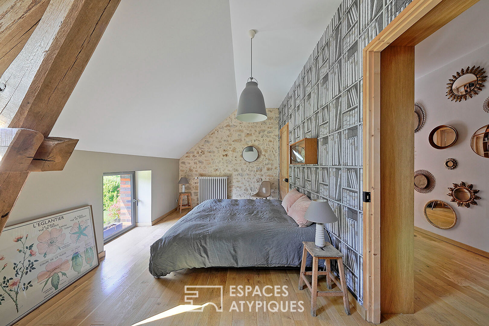 Ancienne grange à la rénovation contemporaine