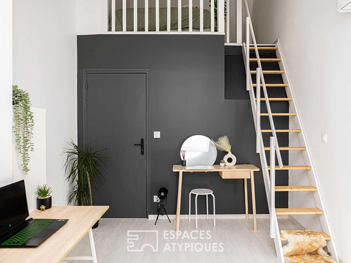 Duplex contemporain avec patio