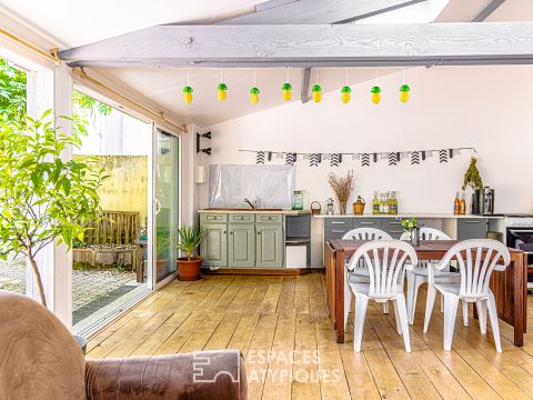 Maison 30 ‘s et son jardin bucolique
