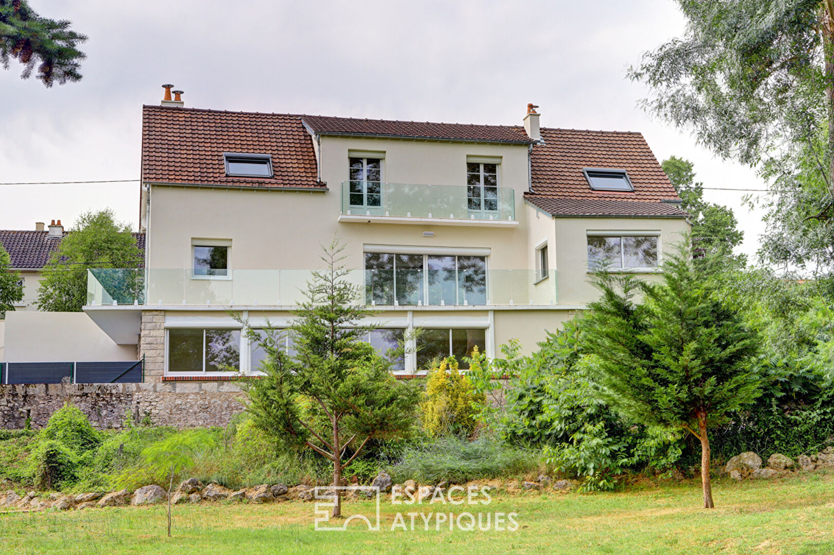 Maison familiale vue Loire