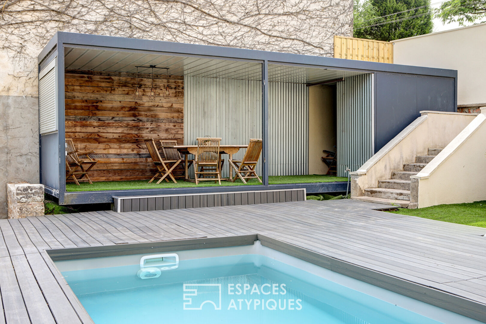 Maison familiale vue Loire