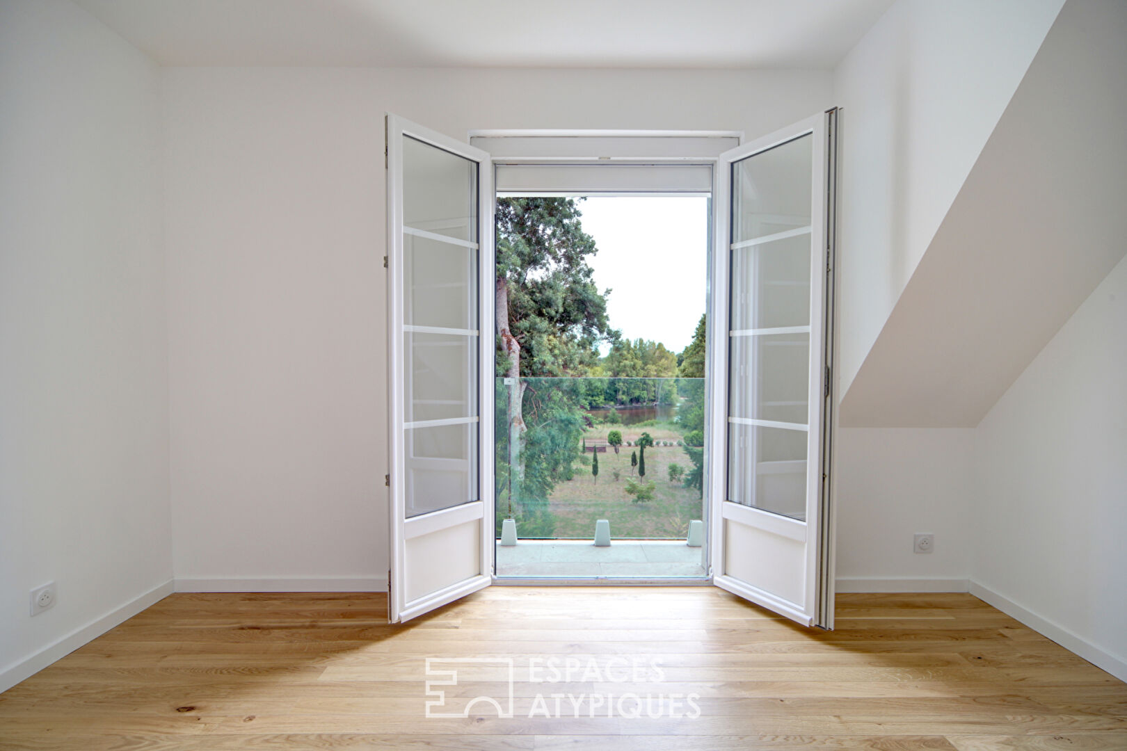 Maison familiale vue Loire