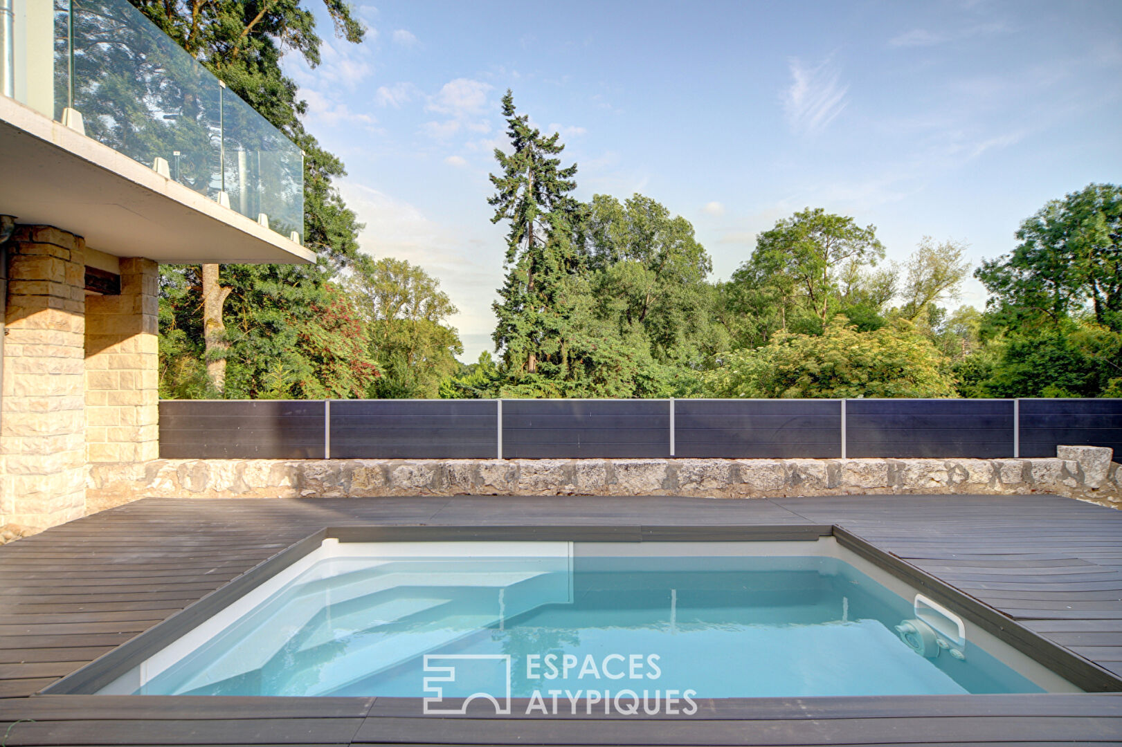 Maison familiale vue Loire
