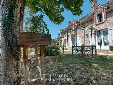 Longère rénovée et ancienne forge