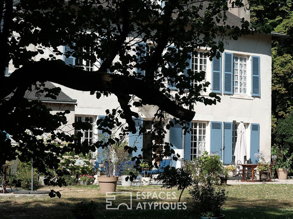 Charmante maison de maître et son parc, aux portes d'Orléans