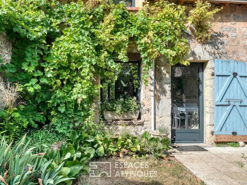 Maison cosy rénovée et son jardin bucolique à une heure de Paris
