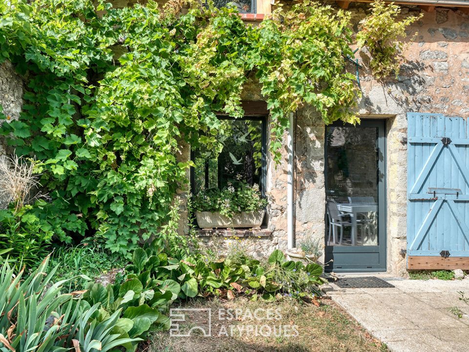 Maison cosy rénovée et son jardin bucolique