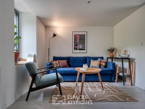 Maison cosy rénovée et son jardin bucolique à une heure de Paris