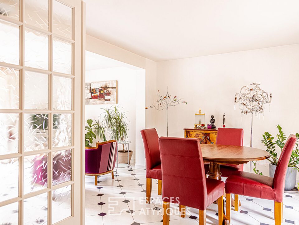 Élégante maison à l'allure champêtre
