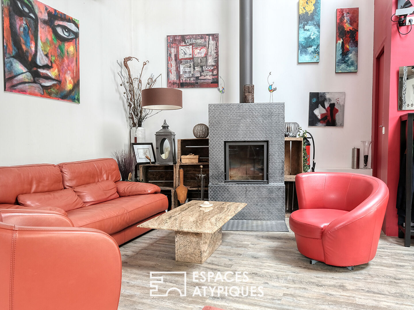 Loft avec terrasse