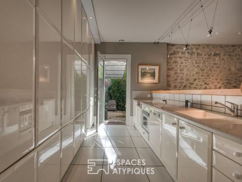 Demeure bourgeoise avec piscine au coeur de Janville