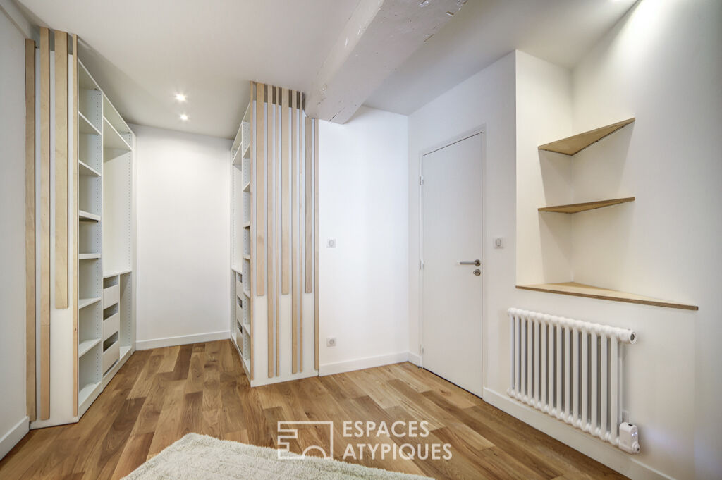 Graphic apartment in the city center