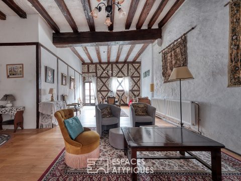 Ancien relais de poste au coeur du bourg de Chatillon sur loire