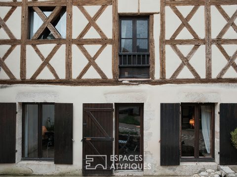 Ancien relais de poste au coeur du bourg de Chatillon sur loire