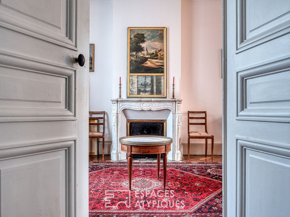 Maison bourgeoise avec jardin