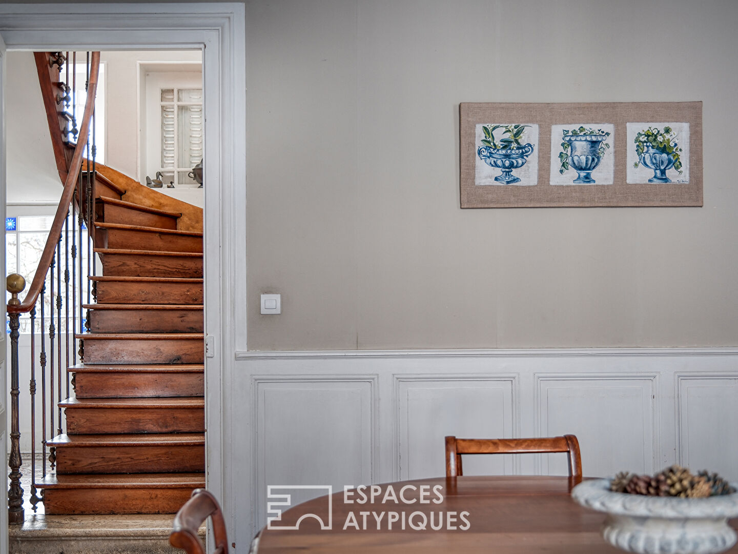 Maison bourgeoise avec jardin