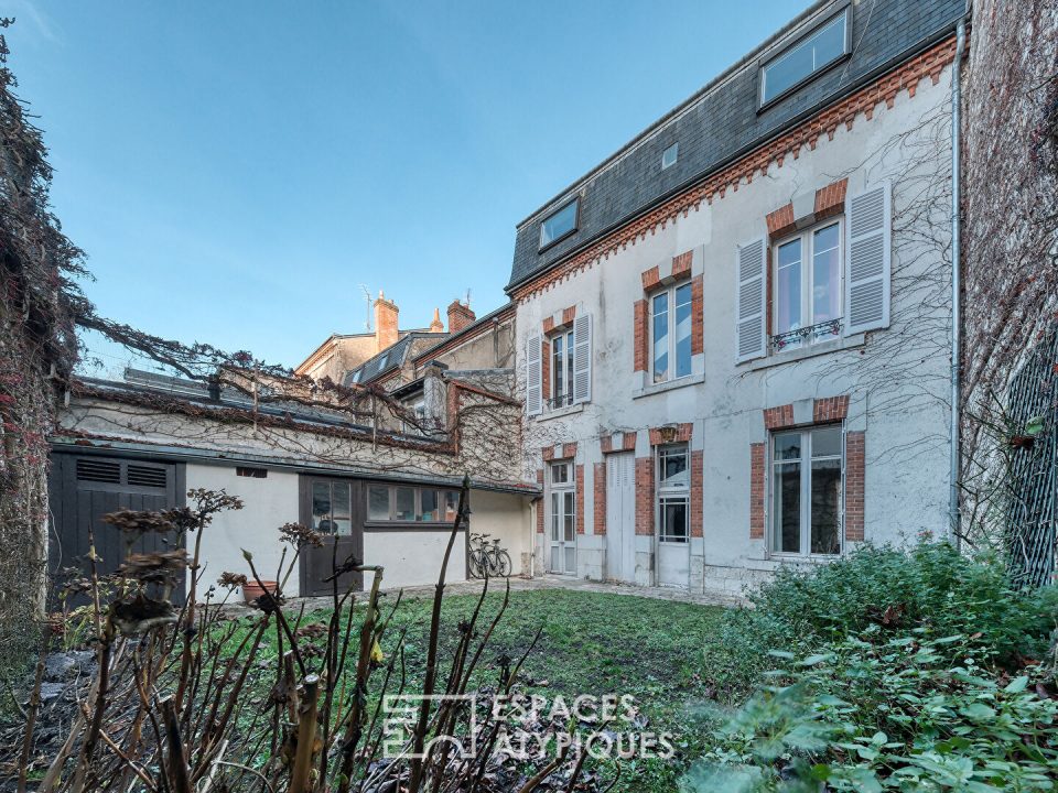 Maison bourgeoise avec jardin