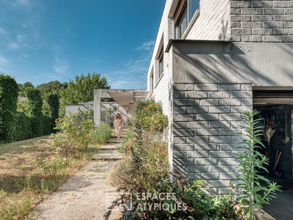 Maison d'architecte esprit californienne à réinterpréter
