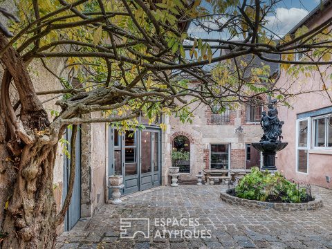Maison de village avec cour intérieure