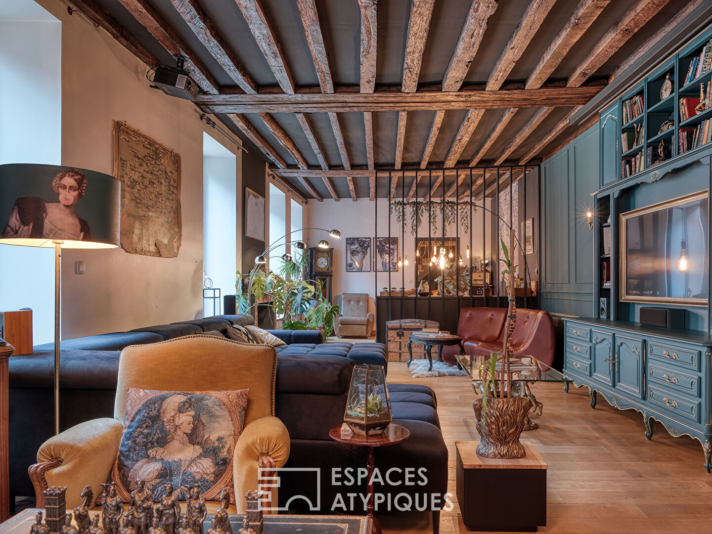 Maison de village avec cour intérieure