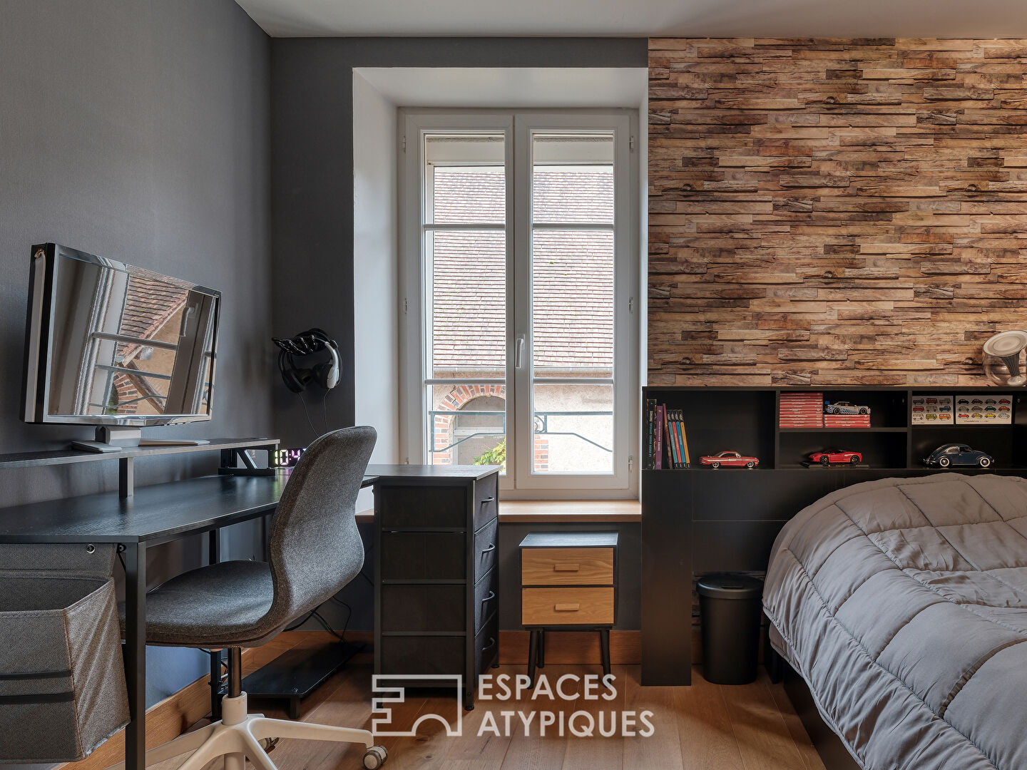 Maison de village avec cour intérieure