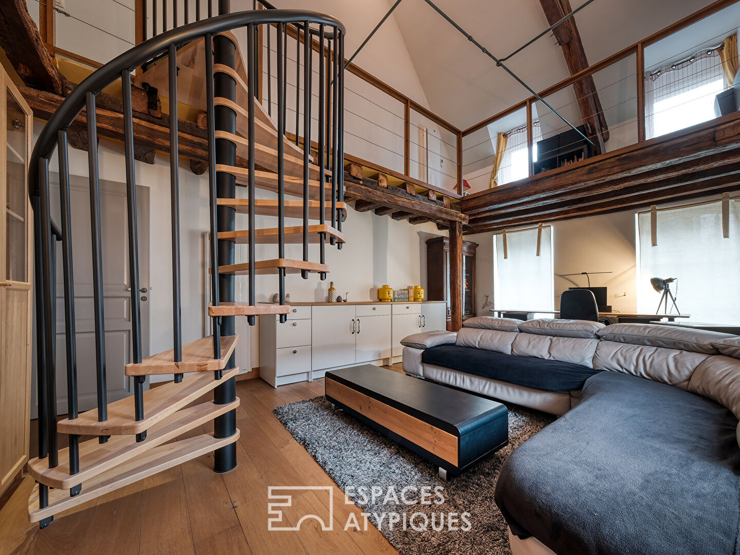 Maison de village avec cour intérieure