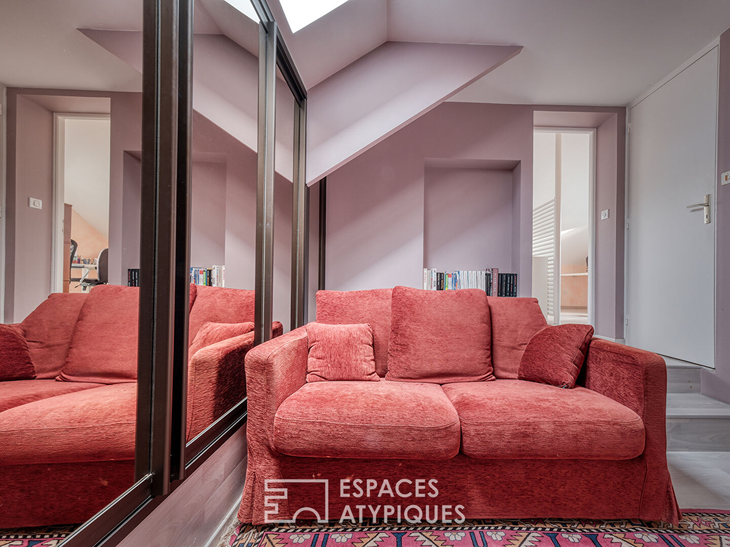 Contemporaine avec parc paysager