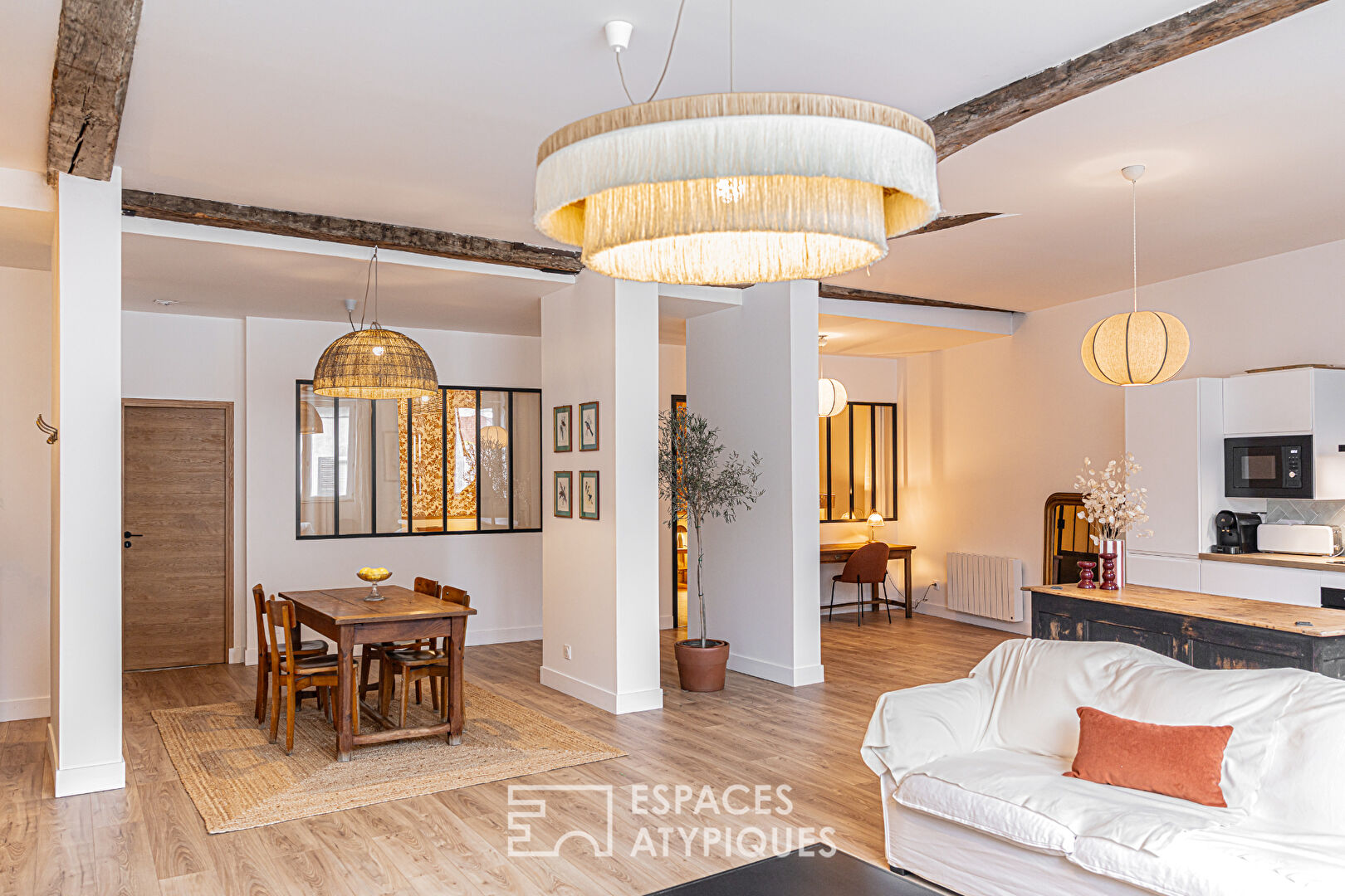 Charmant appartement à la décoration bohème