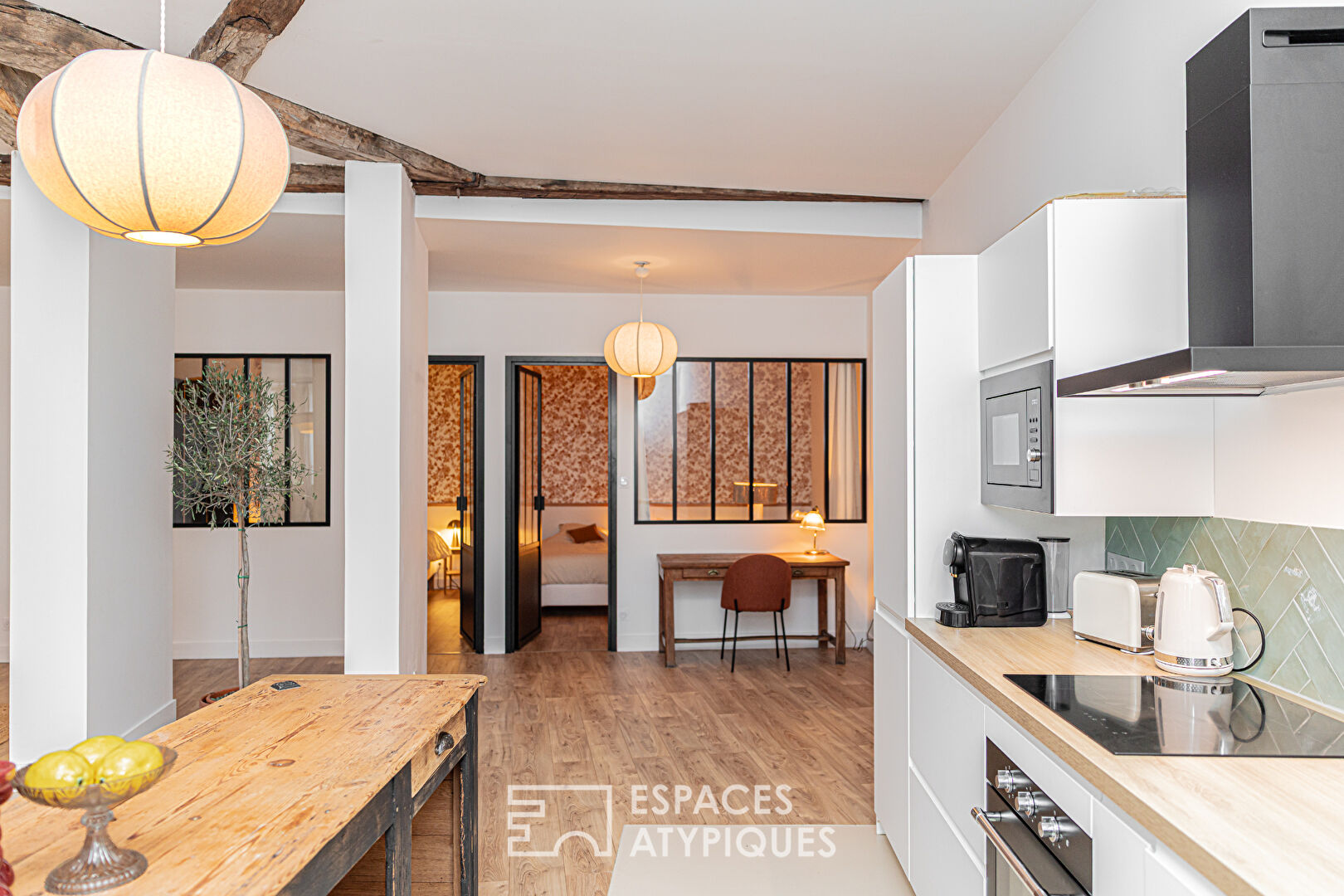 Charmant appartement à la décoration bohème