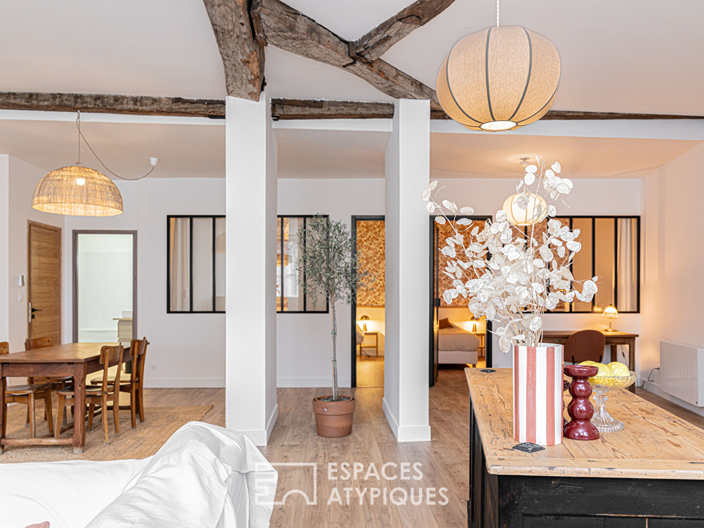 Charmant appartement à la décoration bohème