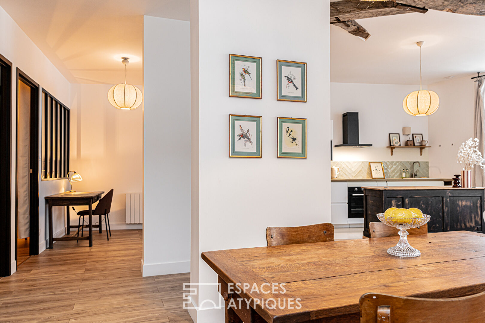 Charmant appartement à la décoration bohème