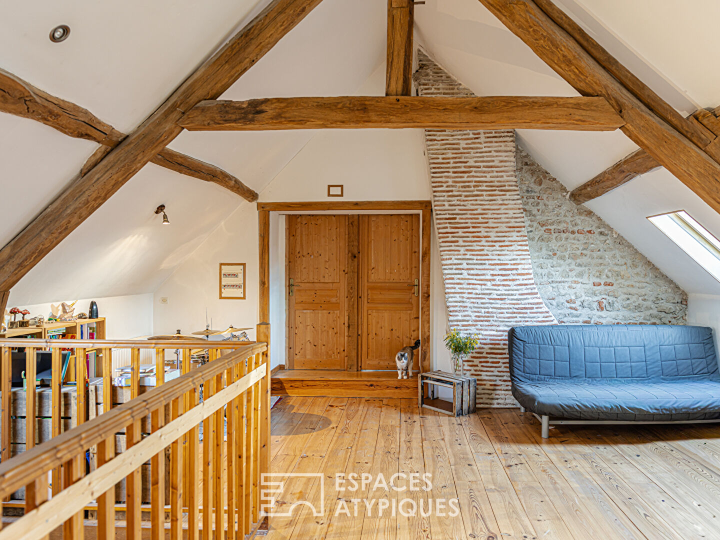 Longère de charme dans un environnement préservé en lisière de forêt