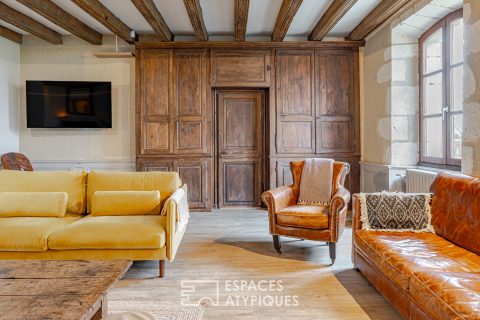 Bâtisse XVIIIème totalement rénovée avec couloir de nage