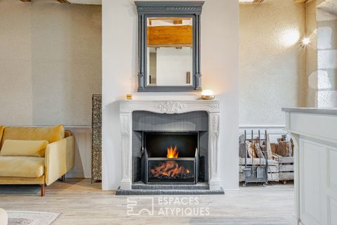 Bâtisse XVIIIème totalement rénovée avec couloir de nage