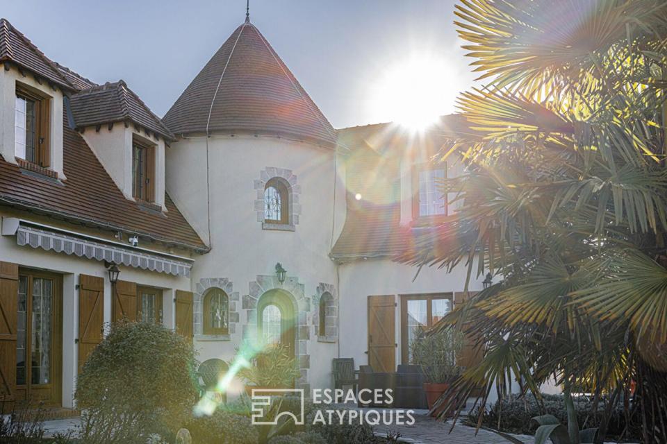 Maison de caractère aux lignes intemporelles